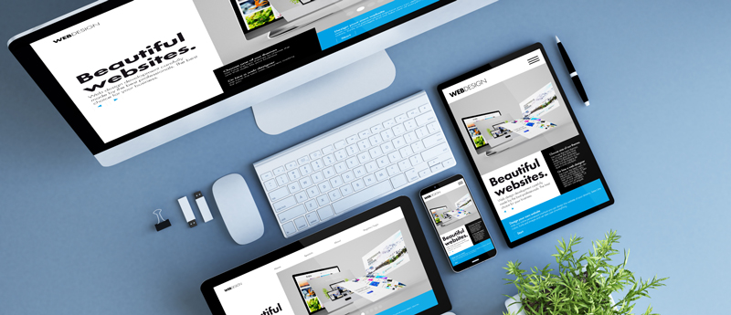 Responsive Design einer Webseite