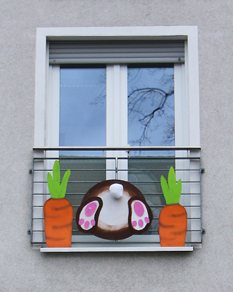 2. Fensterbild Ostern 2023