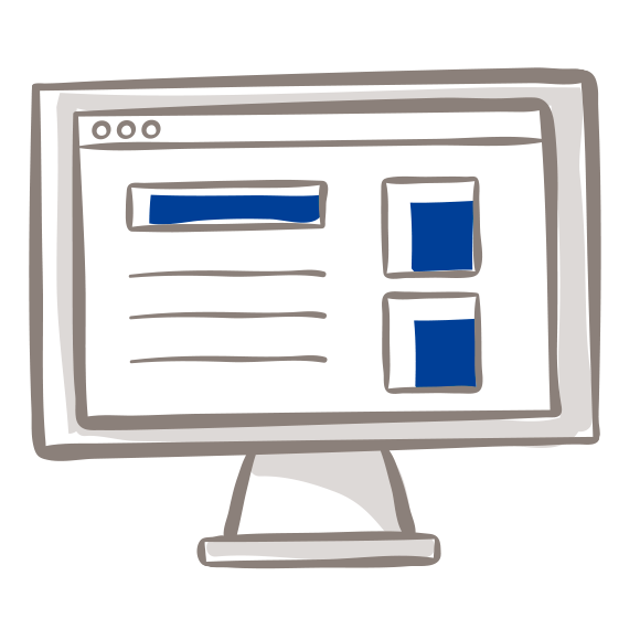 Flat Icon - Web