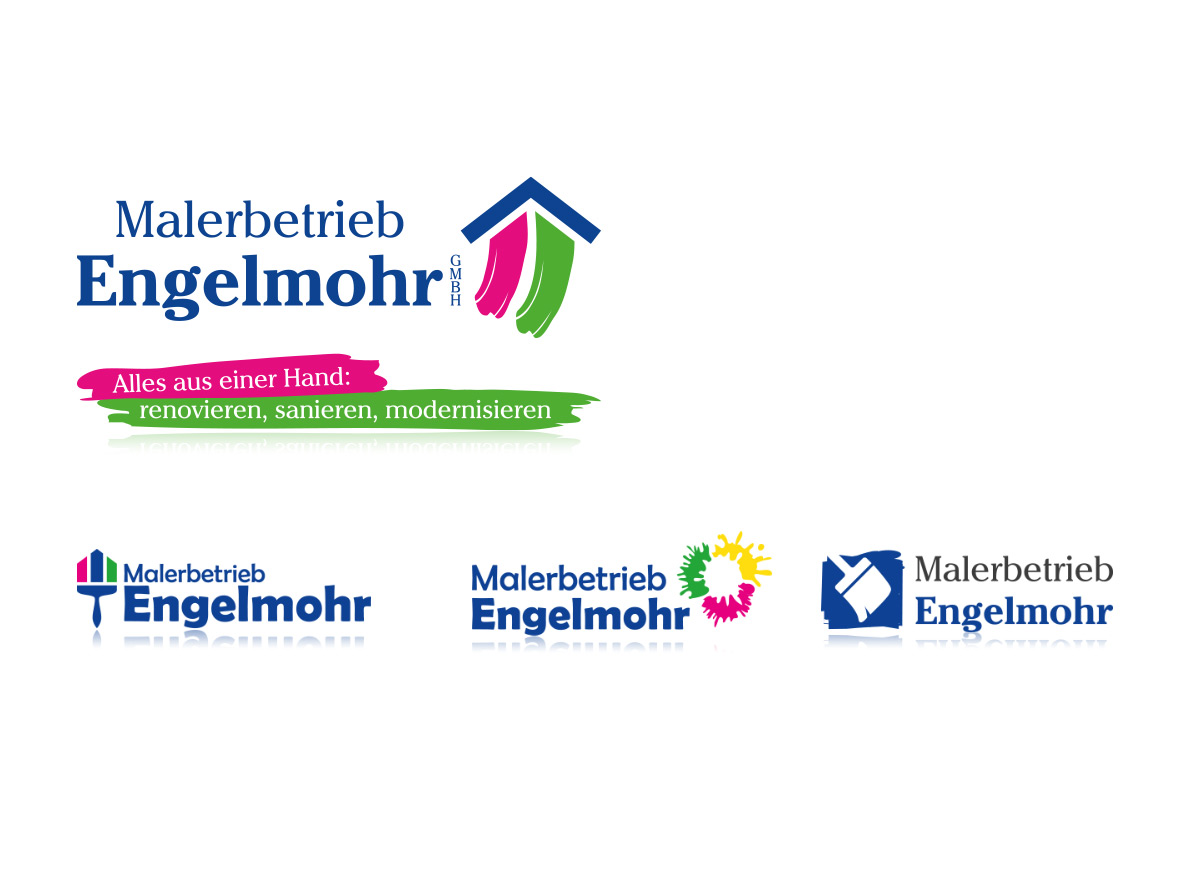 Logoerstellung für Malerbetrieb Engelmohr GmbH